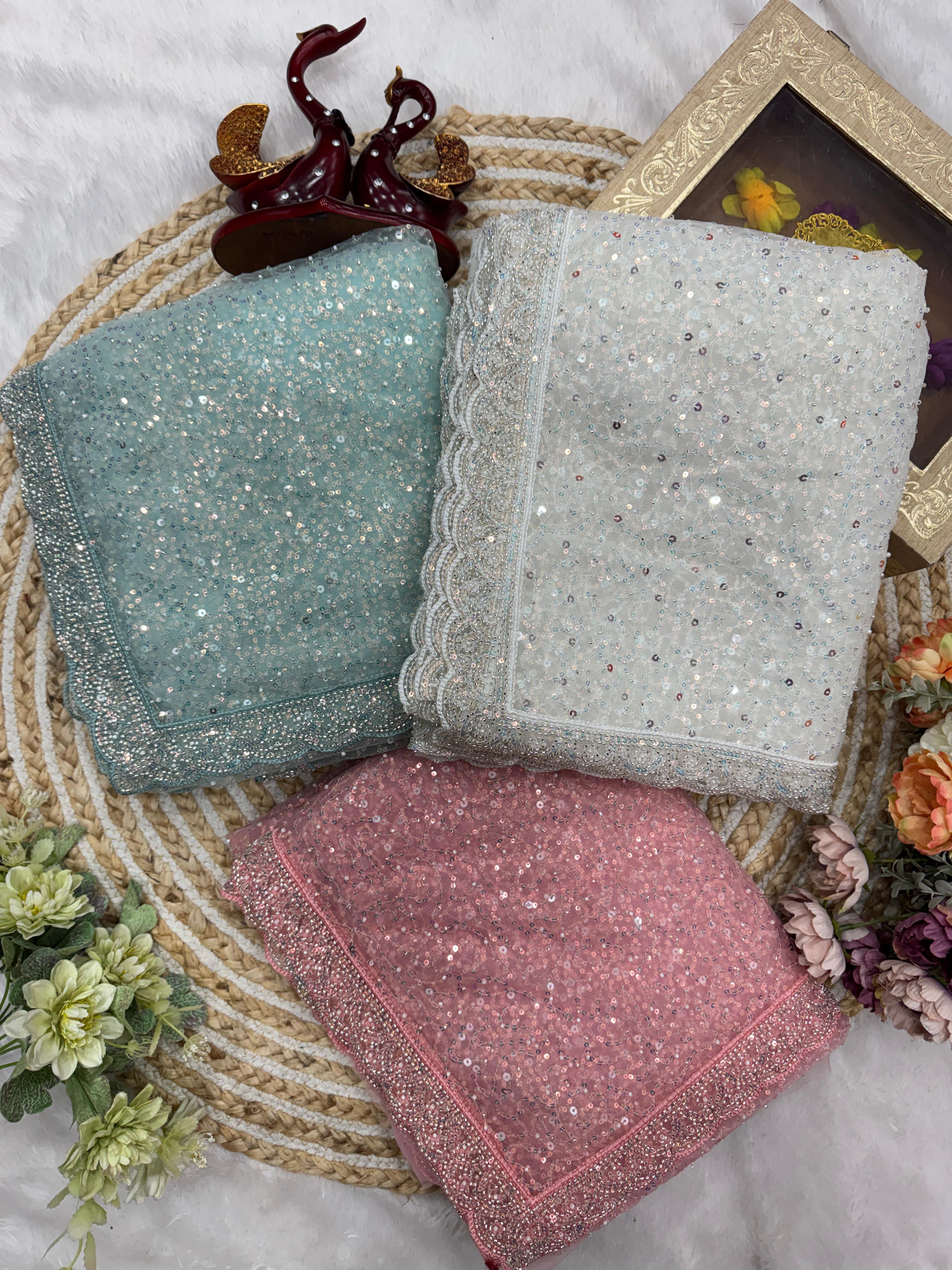 FlorLana DESIGNER BEADS AND SEQUINS SAREE COLLECTION