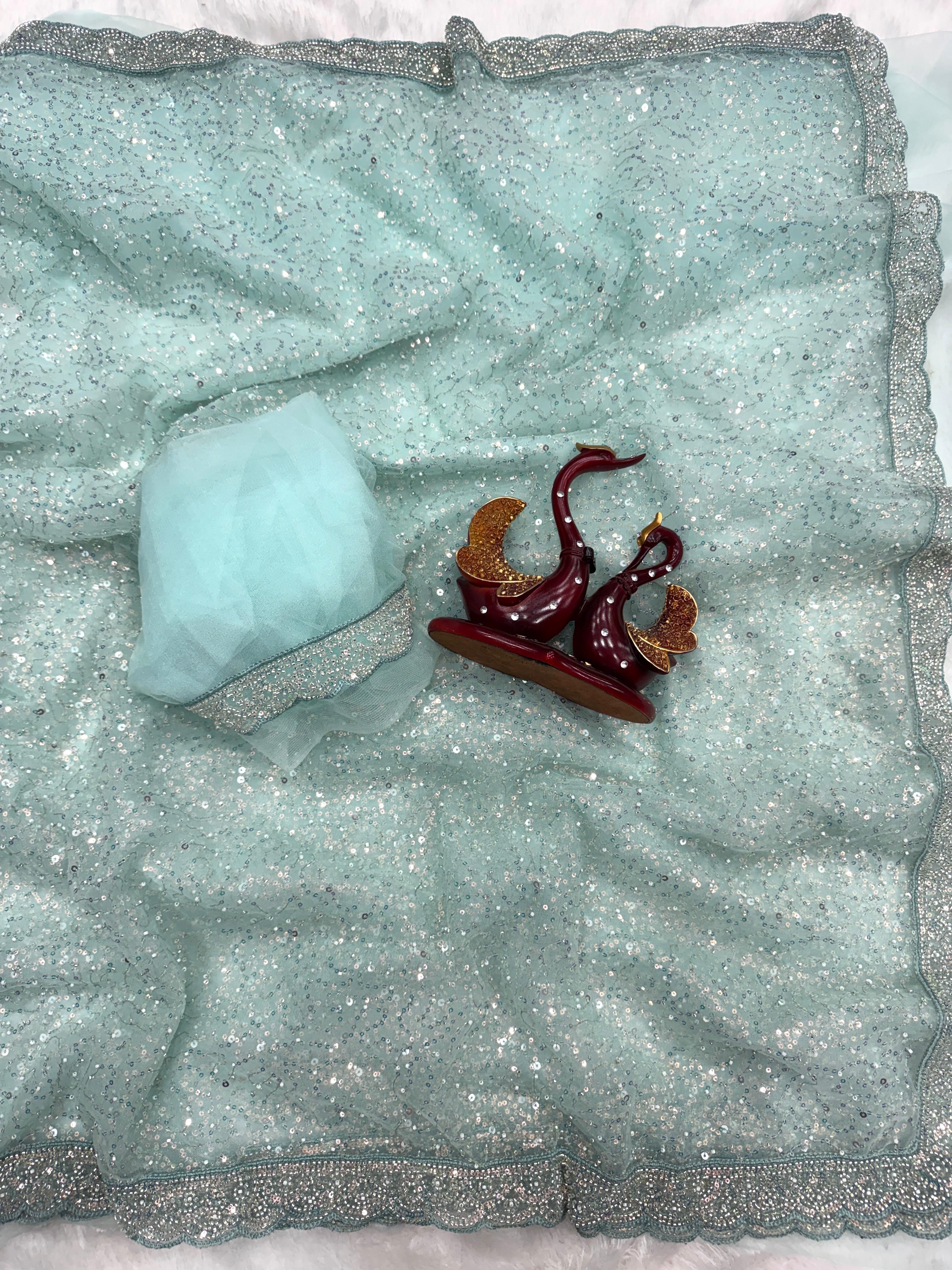 FlorLana DESIGNER BEADS AND SEQUINS SAREE COLLECTION