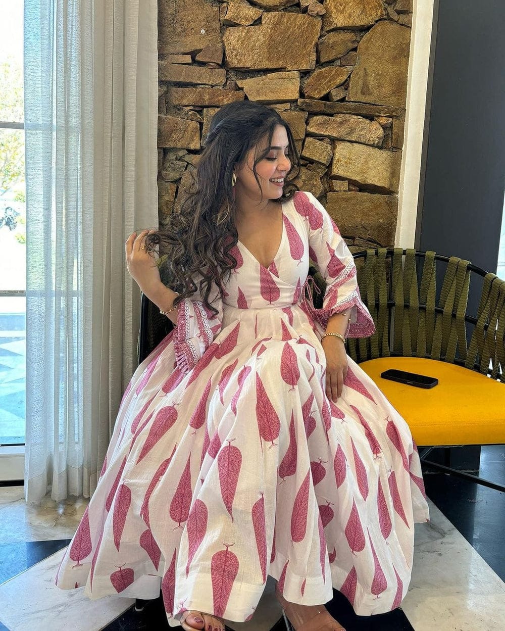 FloraLuna Designer Indo-Western Draped