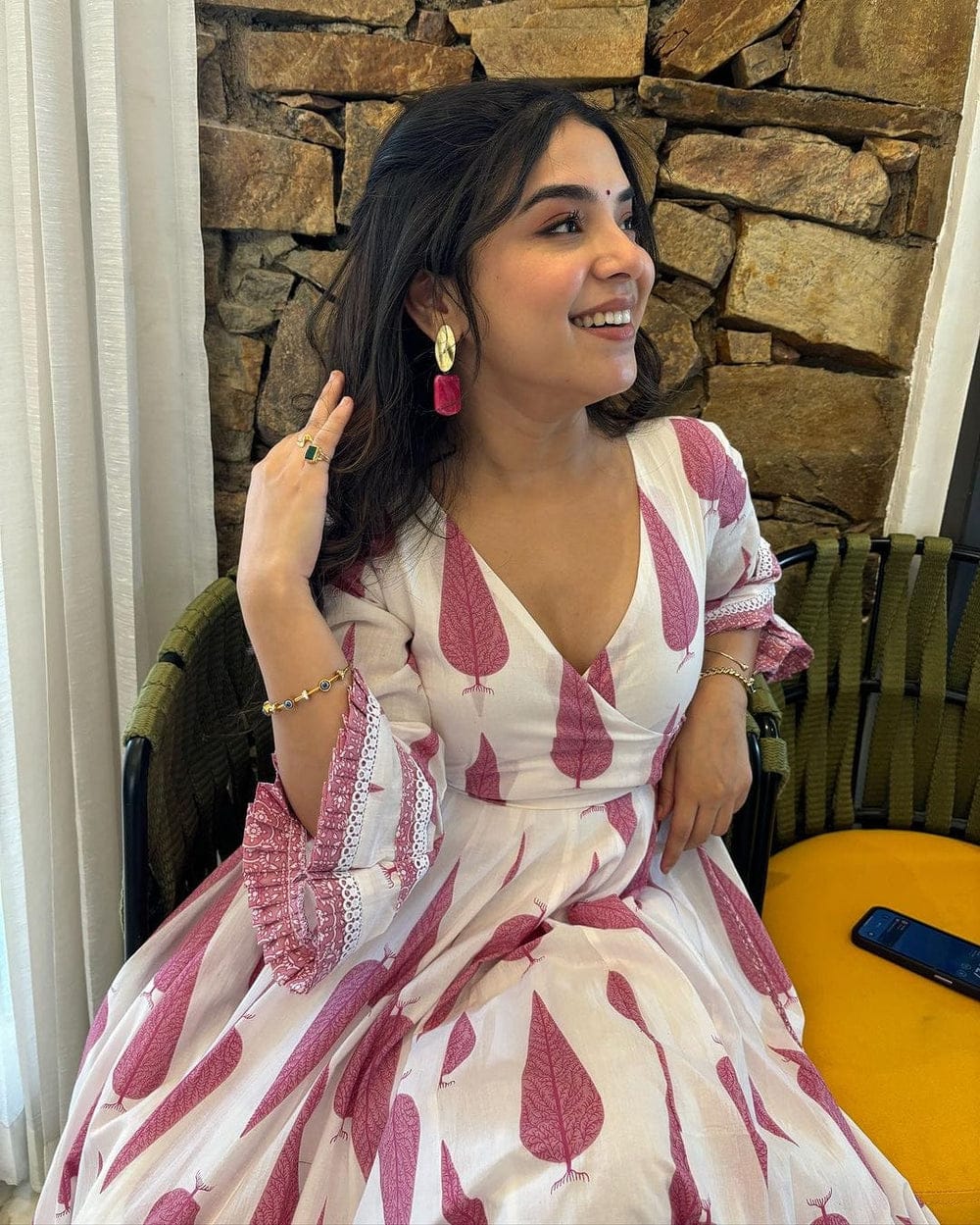 FloraLuna Designer Indo-Western Draped