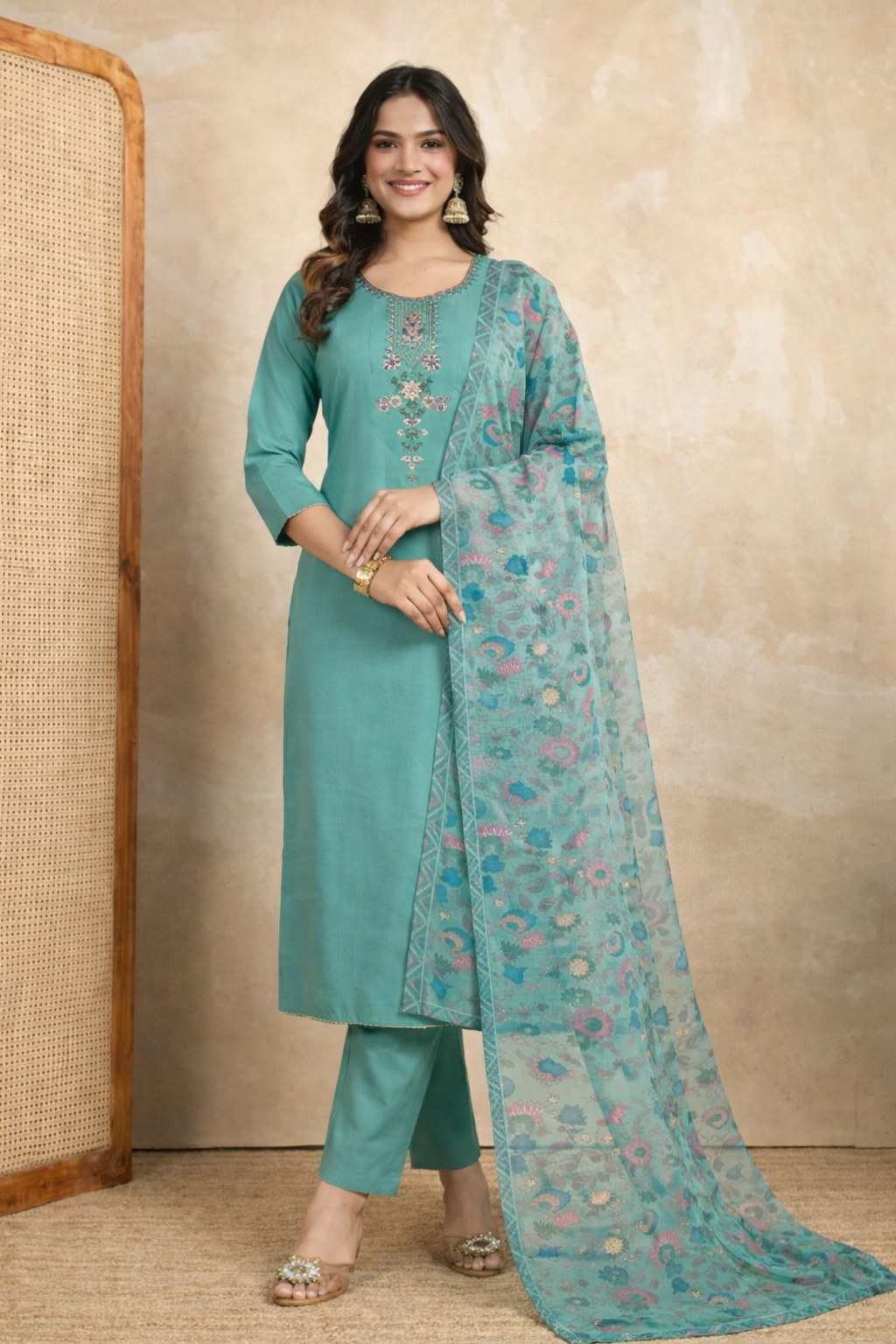 FloraLuna Aqua Serenity Suit Set