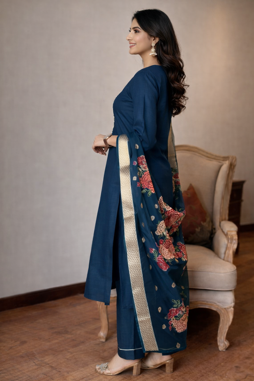 FloraLuna Midnight Royale Suit Set