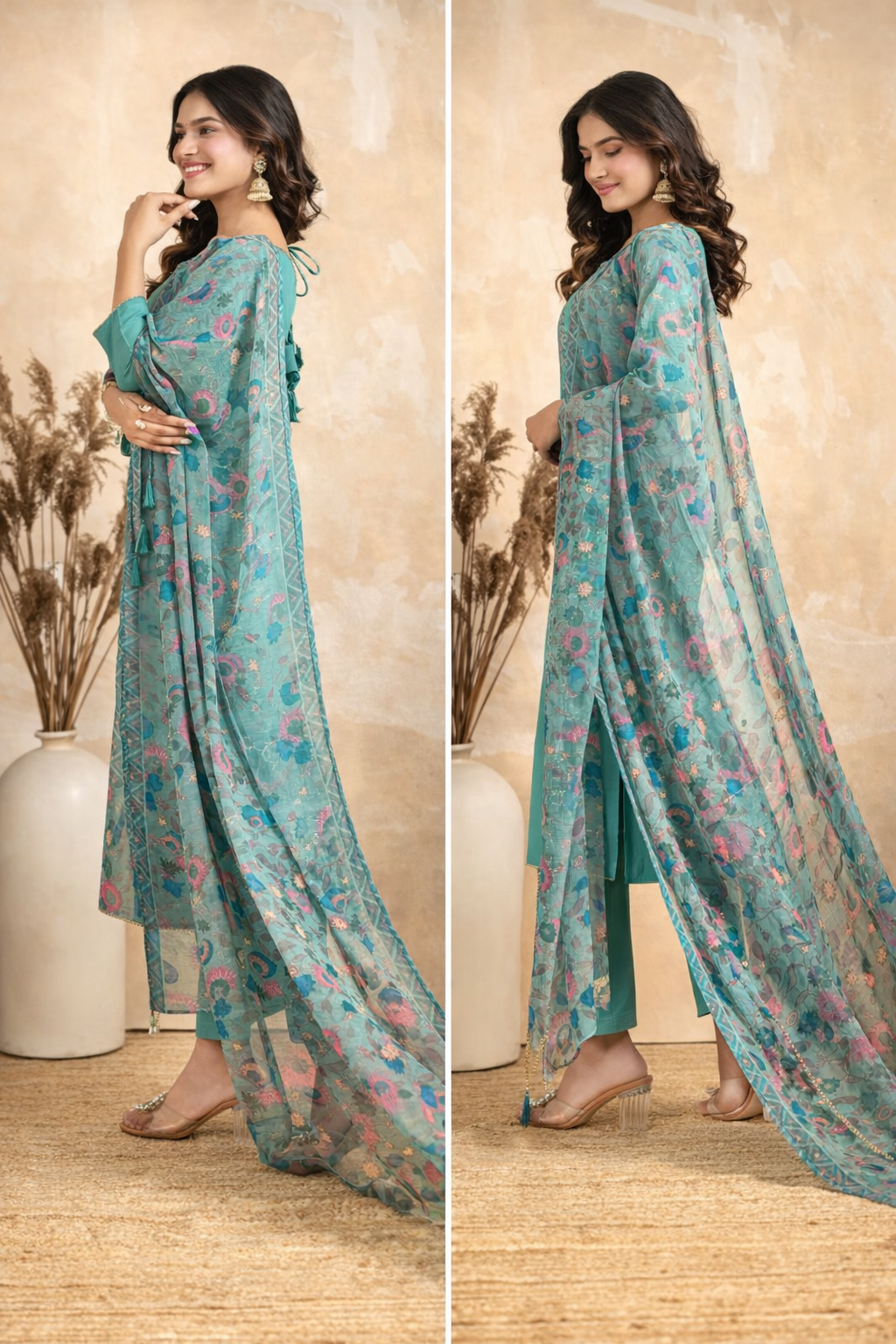 FloraLuna Aqua Serenity Suit Set
