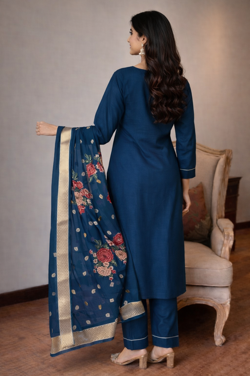 FloraLuna Midnight Royale Suit Set