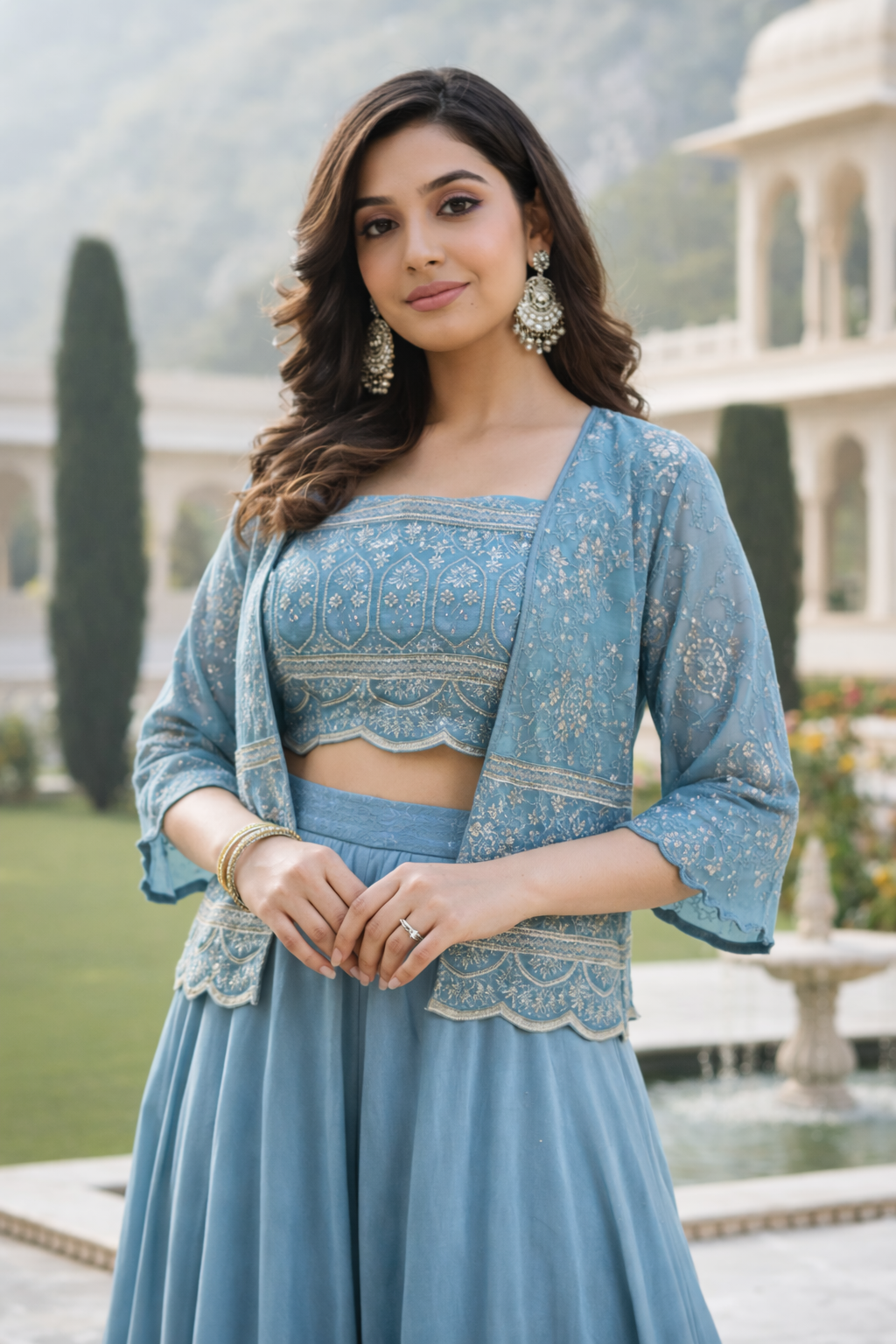 FloraLuna Blue Serenity Co-Ord Set