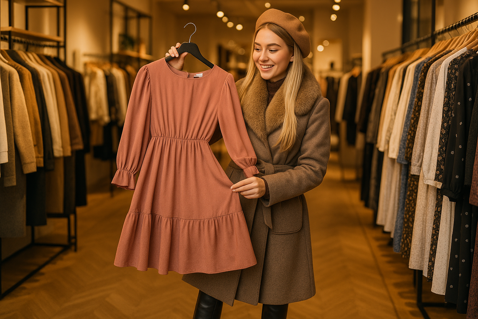 russian girl clothes shoping